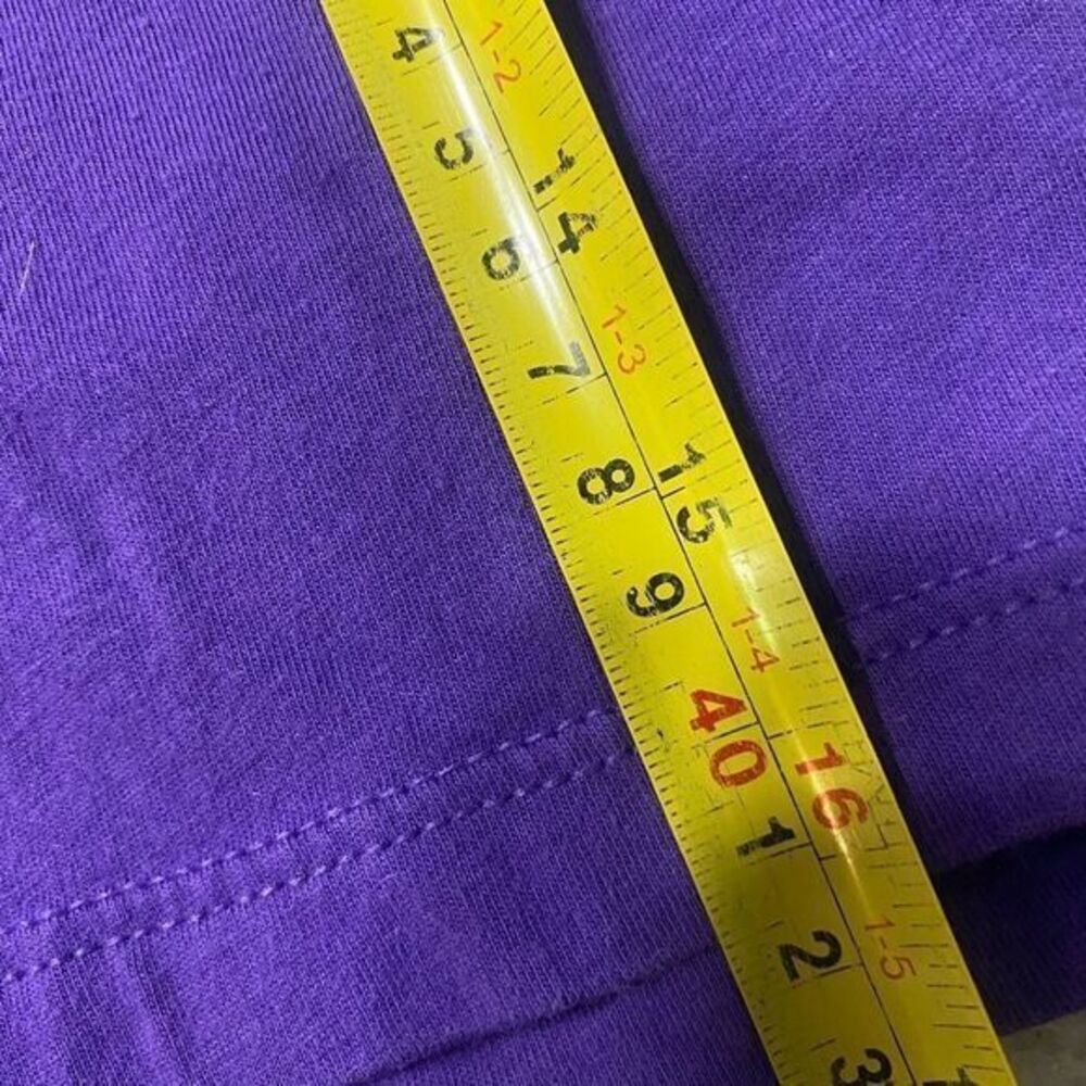 Girls love Vegas sparkly purple short sleeve tee shirt size small 5/6 - Picture 3 of 6